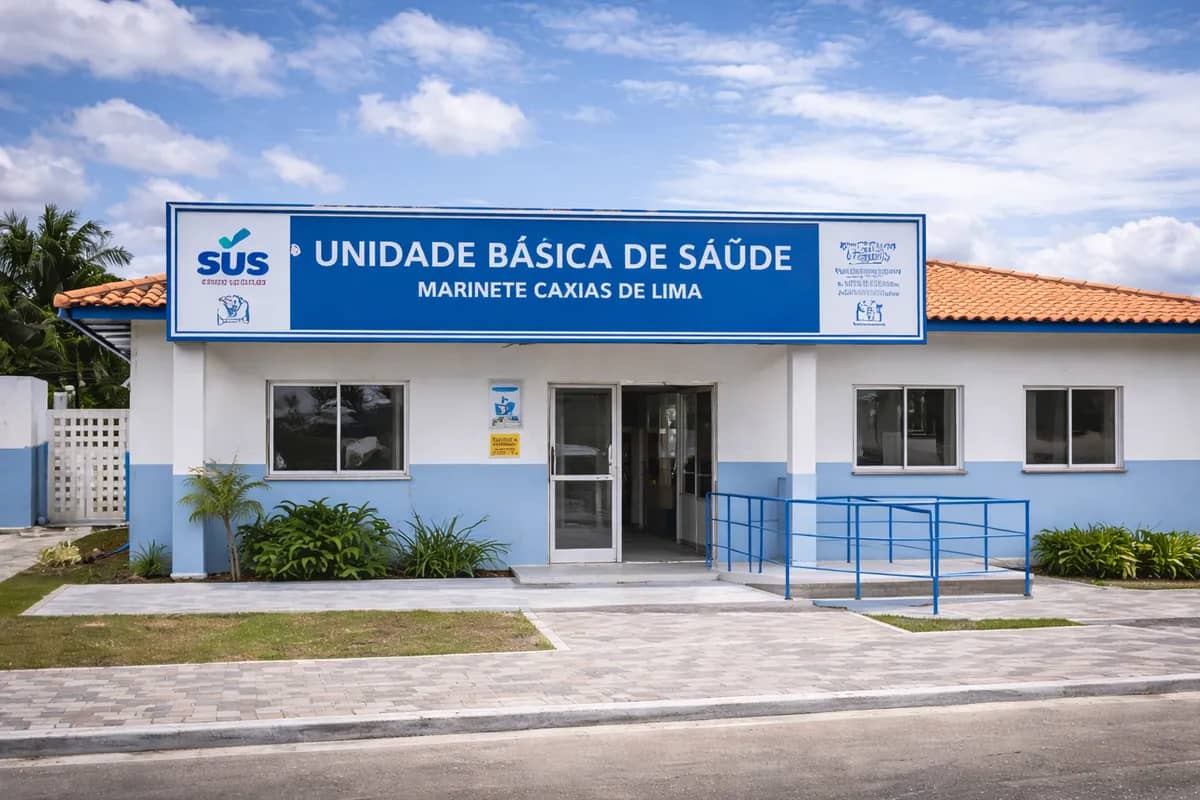 Obra Reforma da Unidade de Saúde Marinete Caxias de Lima executada pela WJX Construções em São José dos Ramos, PB